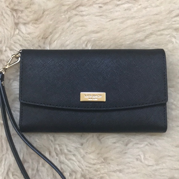 kate spade Handbags - Kate Spade NWT Wristlet Wallet Laurel Way Black